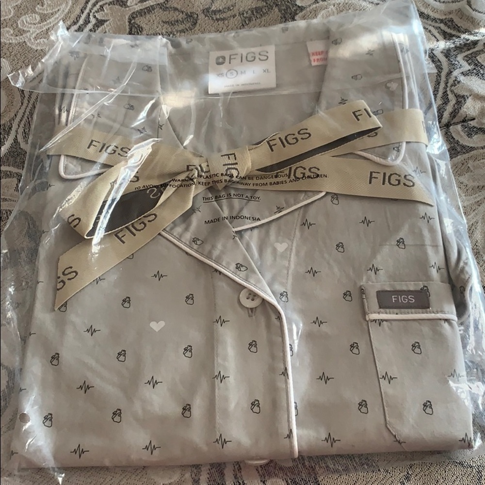 Figs summer wear pajama set